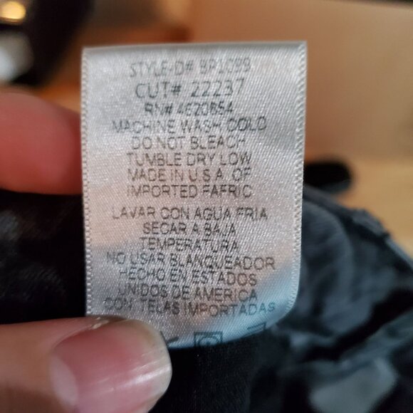 Just Black Jeans Womens Size 27 Gray Skinny Frayed Hem Stretch Denim - Picture 4 of 12